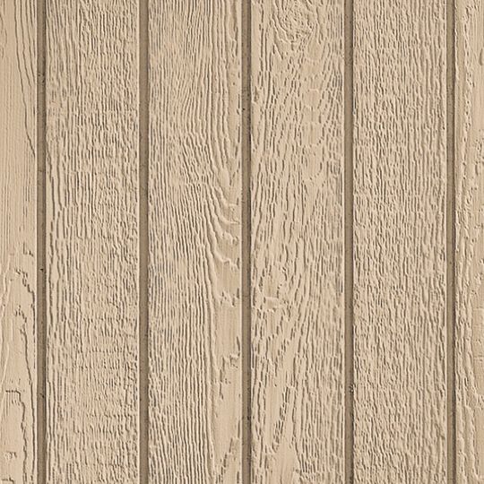 LP SmartSide 7/16" 4' x 8' 76 Series Cedar Texture Primed Panel with 8" O.C. Grooves Engineered Wood Siding