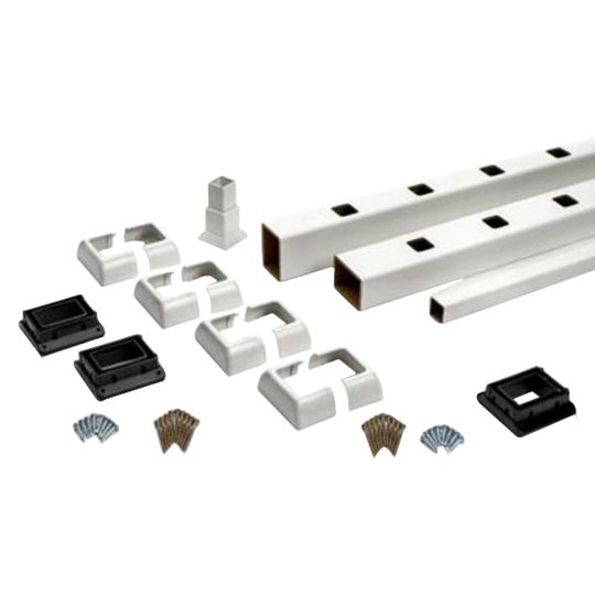 Trex 6" x 36" Select&reg; Stair Rail Kit with Square Balusters Classic White