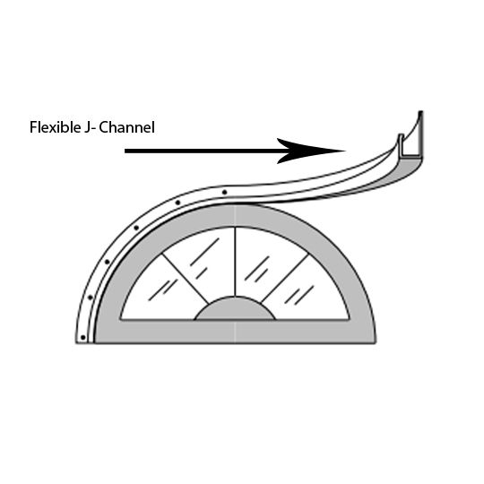 11/4" Flexible JChannel