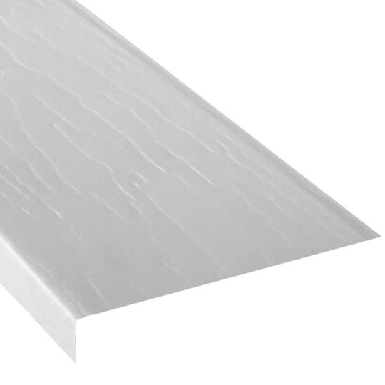 6" Aluminum Woodgrain Embossed Fascia