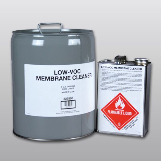 Carlisle SynTec Low-VOC Membrane Cleaner 1 Gallon Can Clear