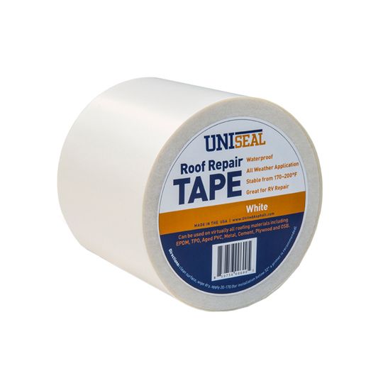 United Asphalt (New Jersey) 4" x 25' Uniseal Self-Adhered Tape Black