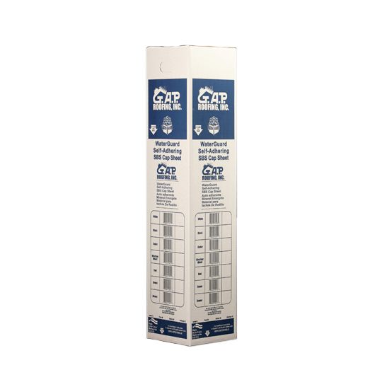 G.A.P Roofing WaterGuard&trade; Self-Adhered SBS Cap Sheet - 1 SQ. Roll Weatherwood