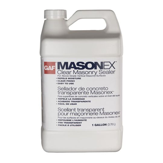 GAF Masonex&trade; Clear Masonry Sealer 1 Gallon Jug