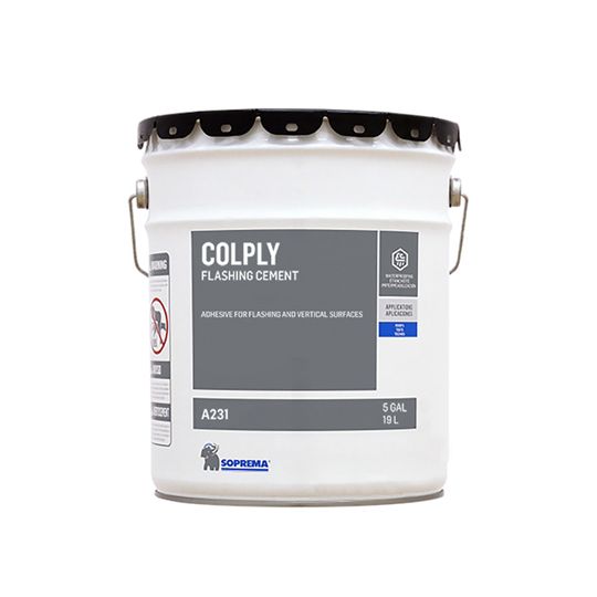 Soprema COLPLY&reg; Flashing Cement 5 Gallon Pail