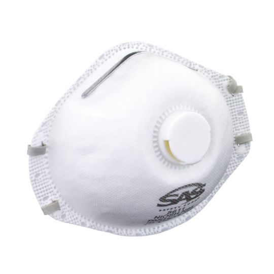 SAS Safety Dust Mask Respirator, N95 Rating - Pack of 2