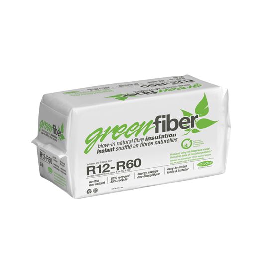 GreenFiber Loose Fill Cellulose Insulation - 30 Lb. Bag
