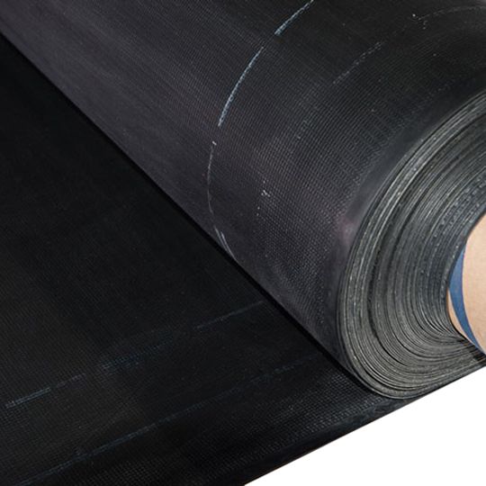 Johns Manville 60 mil 10' x 100' EPDM R Membrane with 4" Factory Inseam Two-Sided Tape Black