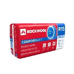 Rockwool 3-1/2" x 15-1/4" x 47" R-15 Insulation - Bag of 12