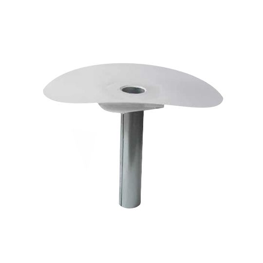FlashCo Manufacturing 4" TPO Drop Outlet White