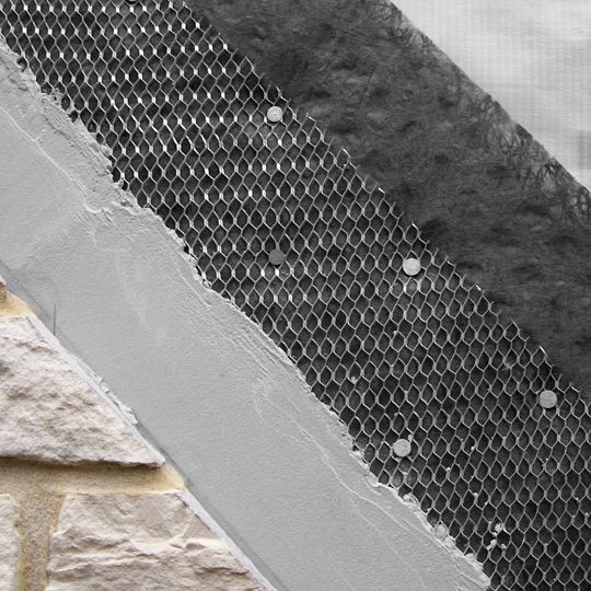 Keene Building Products 4' x 45' Driwall&trade; Rainscreen 10 mm Exterior Wall Drainage Mat