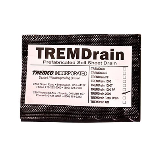 Tremco 4' x 50' TREMDrain&reg; 2000