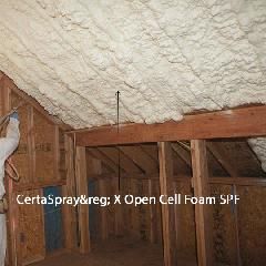 Certainteed - Insulation CertaSpray&reg; X Open Cell Foam SPF