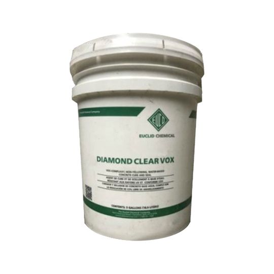 Diamond Clear VOX WaterBased, NonYellowing Cure & Seal for Concrete