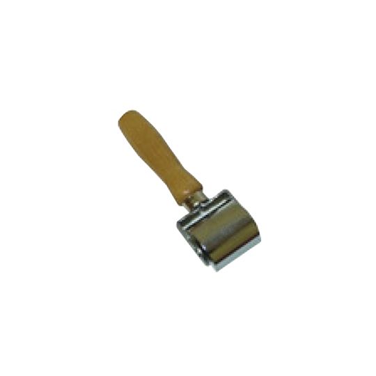 The PipeKnife 4" x 4" Steel Seam Roller with Double Fork