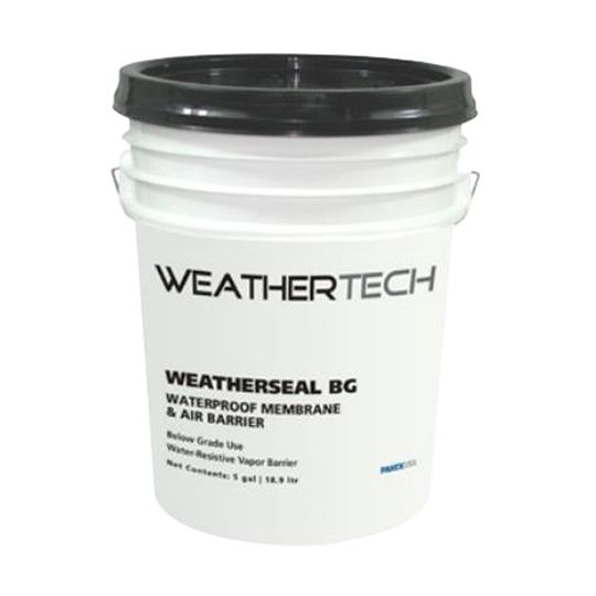Parex USA WeatherSeal BG Below Grade Waterproofing Membrane - 5 Gallon Pail