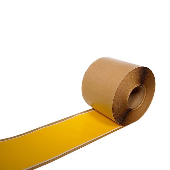 Johns Manville 5-1/2" x 100' Single Ply Peel & Stick Safety Strip Yellow