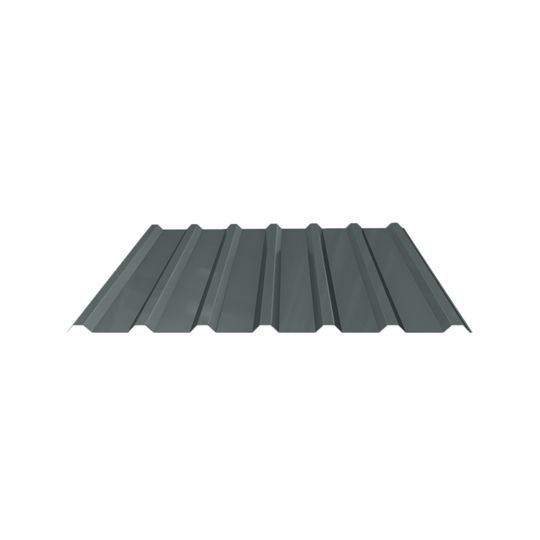 Fabral 26 Gauge PBU Steel Panel Charcoal Grey