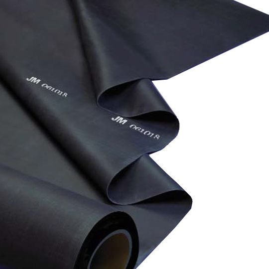 Johns Manville 60 mil 10' x 100' EPDM R Membranes with 6" Factory Inseam Two-Sided Tape Black