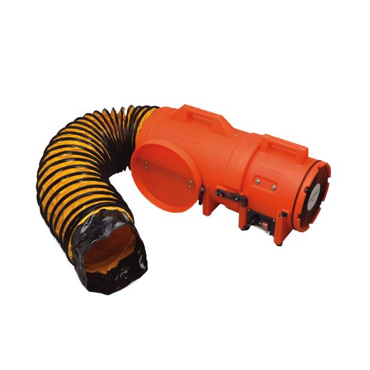 Spray Foam Systems 8" Allegro AC COM-PAX-IAL Blower Orange
