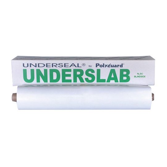 Polyguard Products 48" x 50' Underseal&reg; Underslab Membrane Black/White