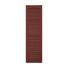 TRI-BUILT 12" x 43" Standard Cathedral Top Open Louver Shutters (Pair)