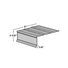 TRI-BUILT C4-1/2 Premium Painted Aluminum Drip Edge