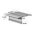 TRI-BUILT F5M (Medium) Premium Painted Aluminum Drip Edge