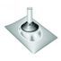 TRI-BUILT 3" to 4" Aluminum Adjustable Roof Pipe Flashing