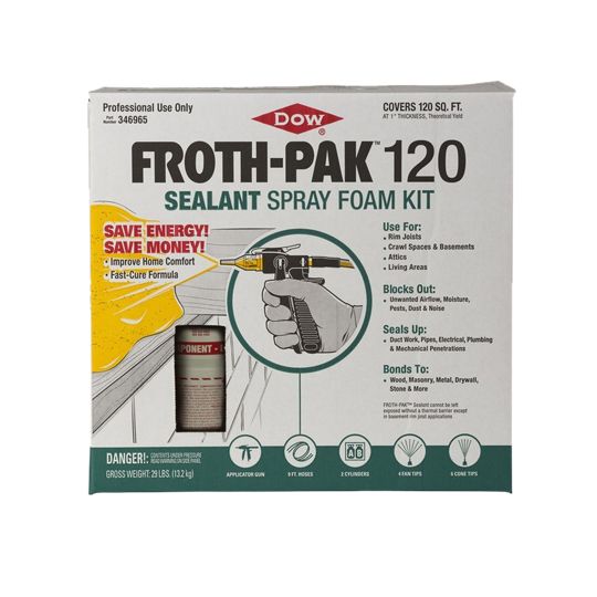 DOW FROTH-PAK&trade; 120 Foam Sealant Kit