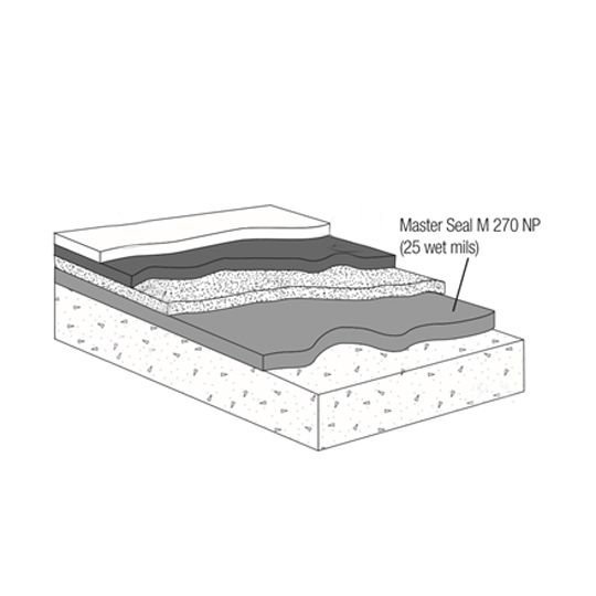 Master Builders Solutions MasterSeal&reg; M 270 NP 2-Component Membrane