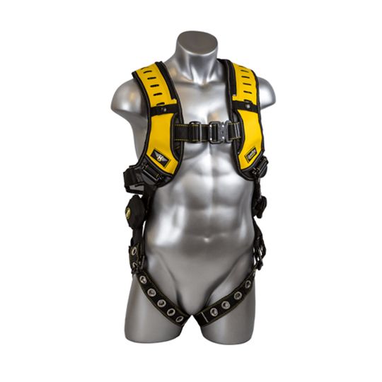 Guardian Fall Protection Halo Harness - Size M-L Yellow/Black