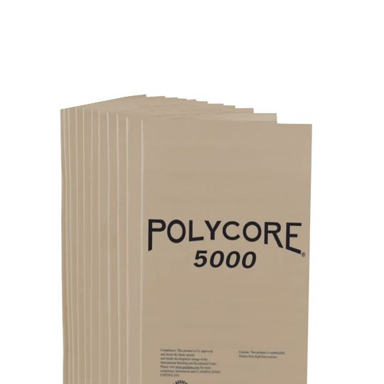 DOW 1/2" x 4' x 24' Polycore 5000 HPU-LF Beige