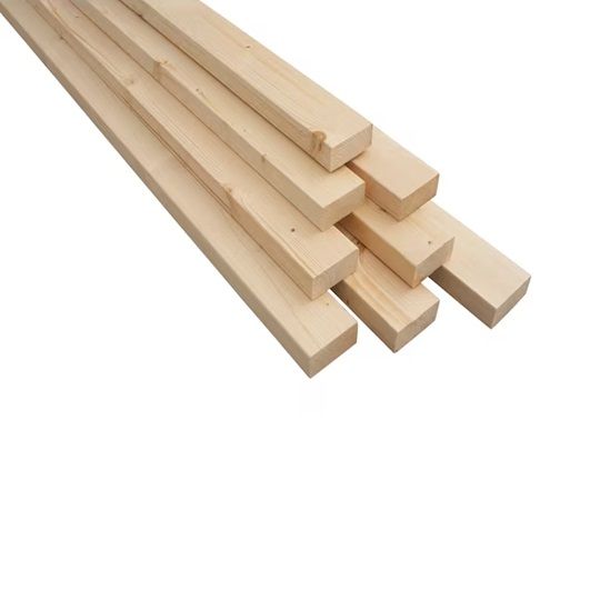 Lumber 2" x 4" x 8' #2 & Better Kiln-Dried Spruce-Pine-Fir