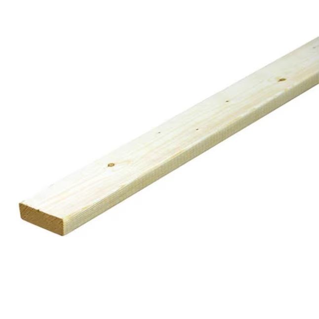 Lumber 1" x 2" x 8' Furring Strip - Sold Individually