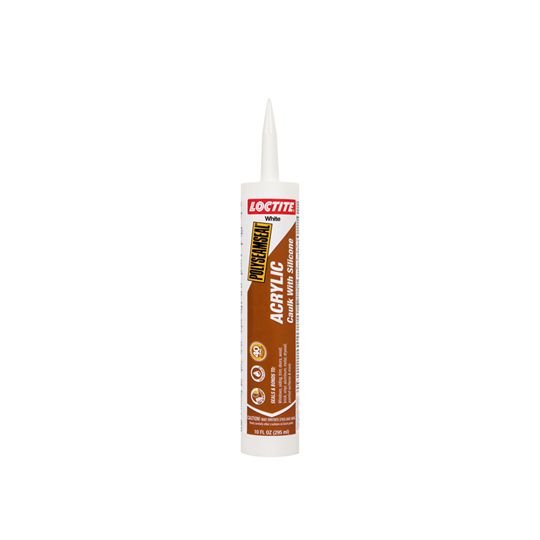 Polyseamseal® Acrylic Caulk with Silicone 10 Oz. Plastic Cartridge