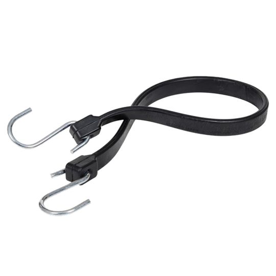 Keeper 24" EPDM Rubber Tie-Down Straps with Hooks