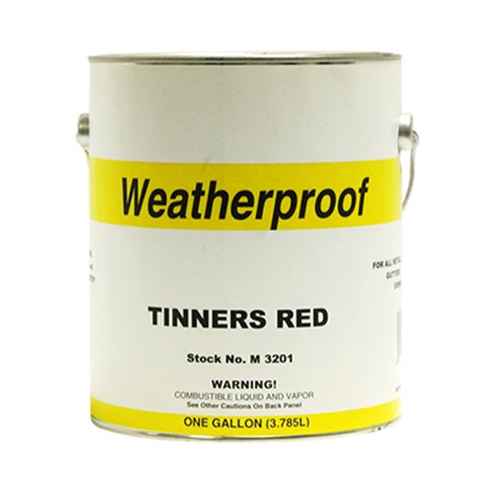 Aluminum Coating Manufacturers A Divison of FBC Chemical Tinners Red Paint - 1 Gallon Can