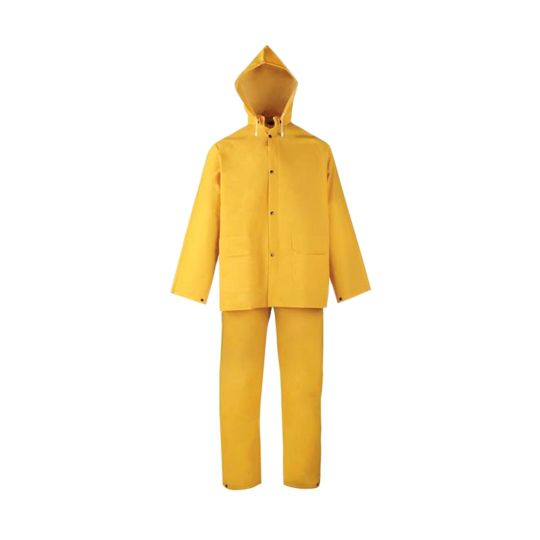 Diamondback Large 3-Piece PVC Rain Suit Yellow