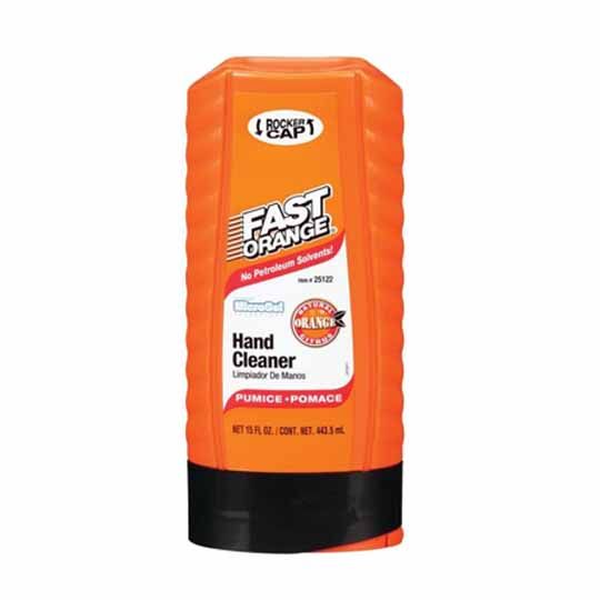 Permatex Fast Orange&reg; Pumice Lotion Hand Cleaner with Brush - 15 Oz.