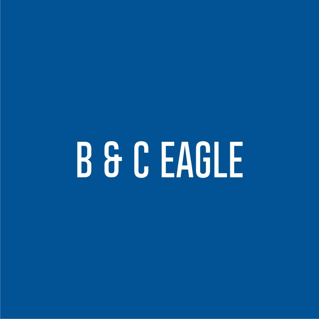 B&C Eagle 2-3/8" 33/34&deg; Bright Smooth Shank Paper Tape Strip Framing Nailers - Carton of 5,000
