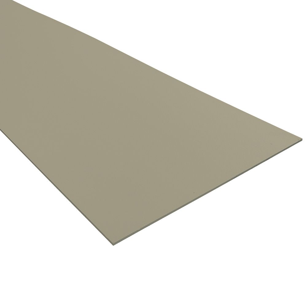 James Hardie 1/4" 12" x 12' Hardie Soffit Non-Vented Smooth Panel for HardieZone 5 Almost Black
