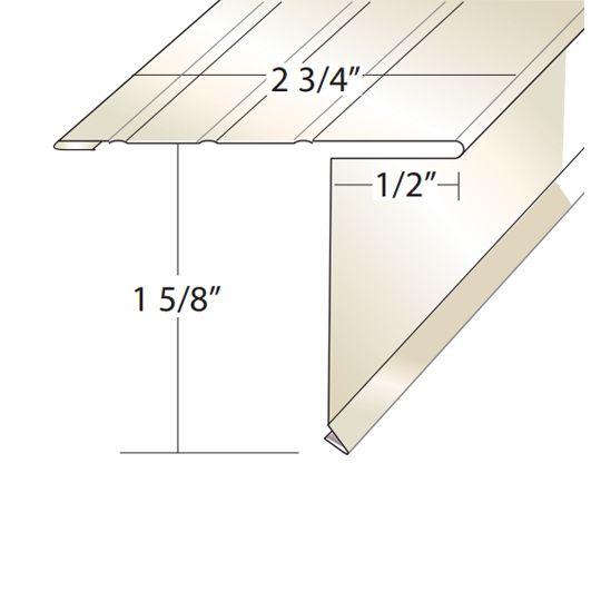 .014" x 10' Style "D" Overhang Drip Edge