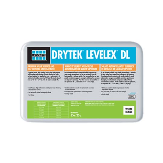 LATICRETE International DRYTEK&reg; LEVELEX&reg; DL (Decorative Leveler) Premium Self-Leveling Underlayment - 55 Lb. Bag Grey