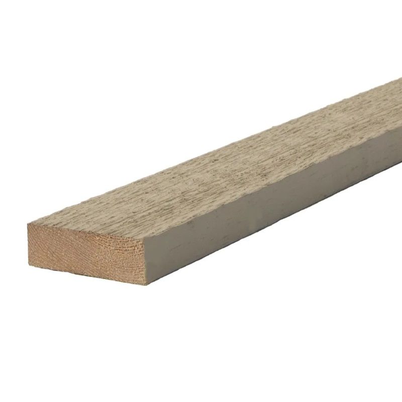 Lumber 1" x 3" x 20' S1S2E Primed Kiln Dried Whitewood