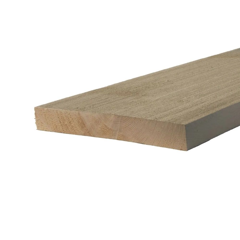 Lumber 2" x 12" x 20' S1S2E Primed Kiln-Dried Whitewood
