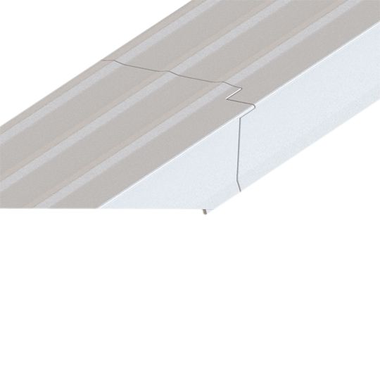 Quality Edge 1-3/4" x 10' T-Style Aluminum Drip Edge White (280)