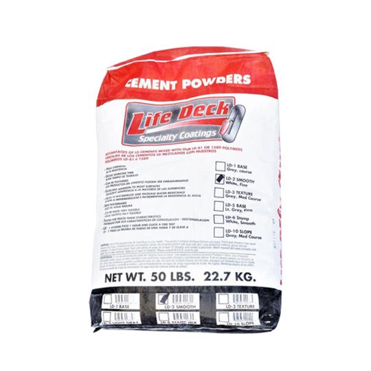 Life Paint Texture Coat Cement Powder - 50 Lb. Bag White
