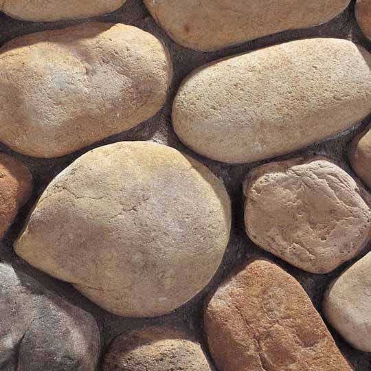 Eldorado Stone River Rock Corner Stone - 100 Lin. Ft. Box Yakima