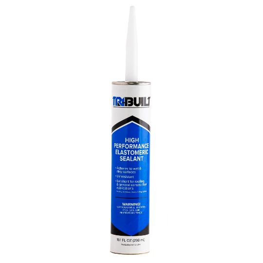 TRI-BUILT All Weather Roofing & Construction Sealant 10 Oz. Cardboard Cartridge White